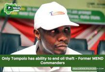 Only Tompolo has ability to end oil theft – Former MEND Commanders