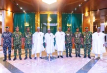 Tinubu Meets Security Chiefs Amidst Rising Insecurity