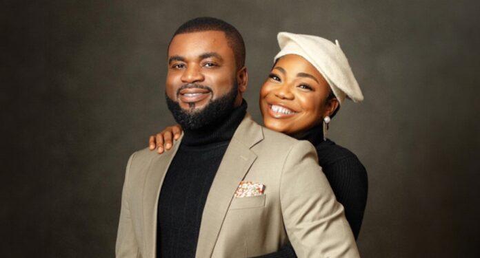 PHOTO: Gospel singer, Mercy Chinwo, and her husband, Blessed Uzochikwa