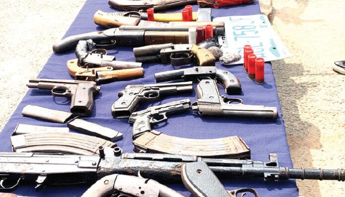 Military recovers 66,692 firearms in 2024
