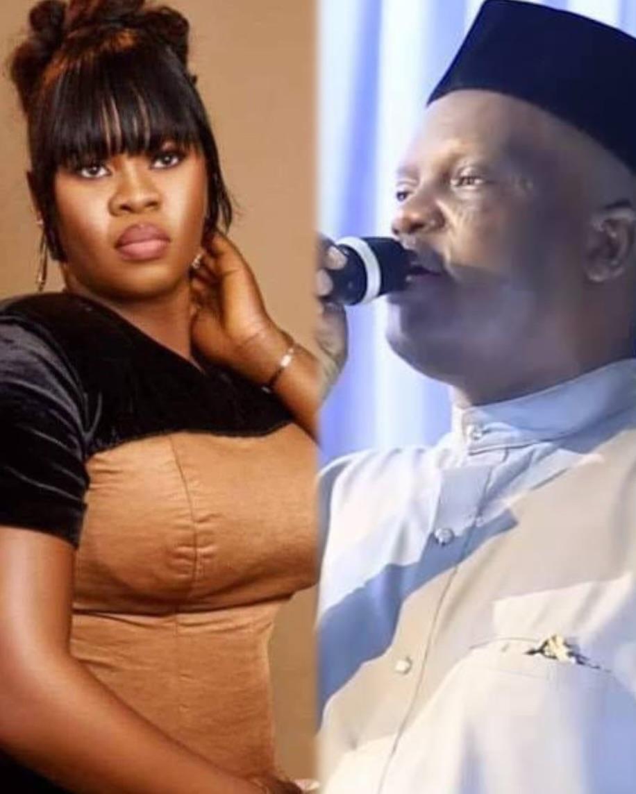 combine Picture of Niger Delta Music Legend, Chief Barrister Smooth and his late Singer Ikesima Brown  