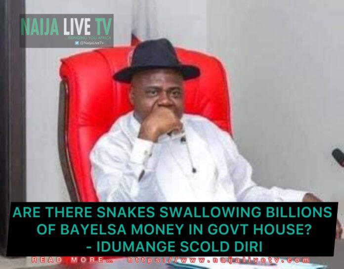 Governor of Bayelsa State, Sen. Douye Diri Governor of Bayelsa State, Sen. Douye Diri