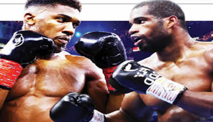 Anthony Joshua and Daniel Dubois
