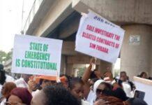 Rivers women stage rally in support emergency rule