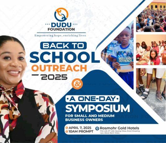 Dudu Foundation supports businesses, Students with over N3m grants, School Kits, scholarships in Akwa Ibom
