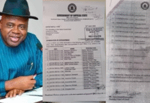 Bayelsa State Governor Diri Dismisses 27 Aides For Attending Pro-Tinubu, Wike Rally