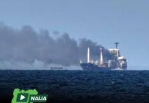 RUSSIA SAYS IT STRUCK WEAPONS VESSELS, FUEL DEPOT NEAR ODESA