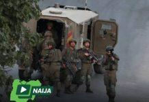 ISRAELI SETTLERS, SOLDIERS RAID TAL AND AREAS NEAR NABLUS. 11 PALESTINIANS INJURED