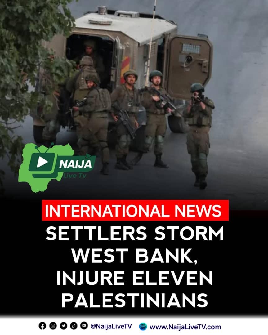 ISRAELI SETTLERS, SOLDIERS RAID TAL AND AREAS NEAR NABLUS. 11 PALESTINIANS INJURED