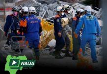 JAPAN EARTHQUAKE DEATH TOLL RISES TO 34
