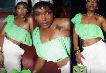 ANNIE MACAULAY COVERS 2BABA TATTOO WITH BUTTERFLY, FUELS MOVE-ON SPECULATION