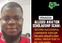 Bayelsa Aviation Scholarship Candidate Sues Dr. Eruani Azibapu, Azikel Group for ₦1.9 Billion