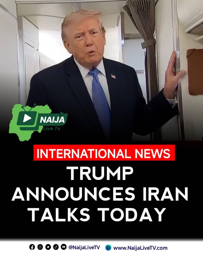 TRUMP ANNOUNCES TALKS WITH IRAN, PUSHES FOR STRAIT OF HORMUZ REOPENING TRUMP ANNOUNCES TALKS WITH IRAN, PUSHES FOR STRAIT OF HORMUZ REOPENING